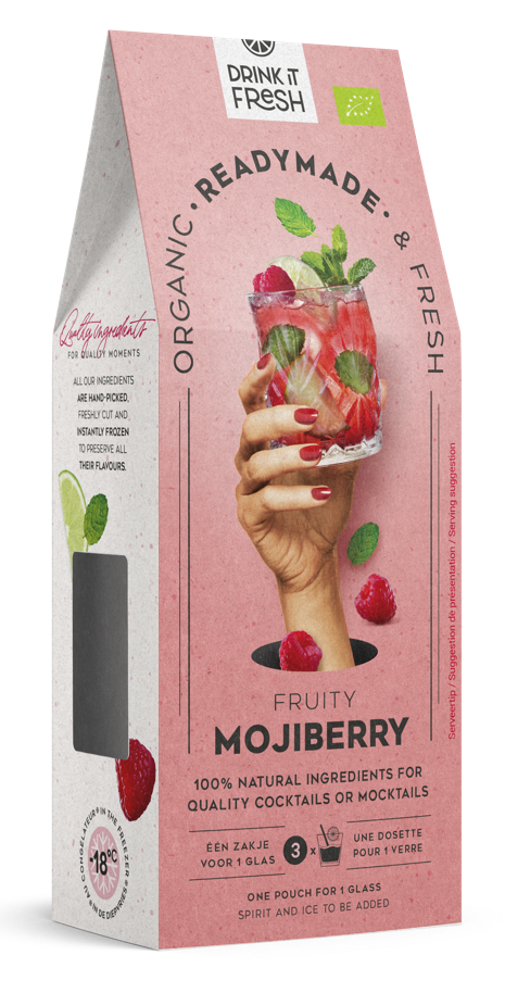 Drink it fresh Fruity mojiberry bio 3 porties
